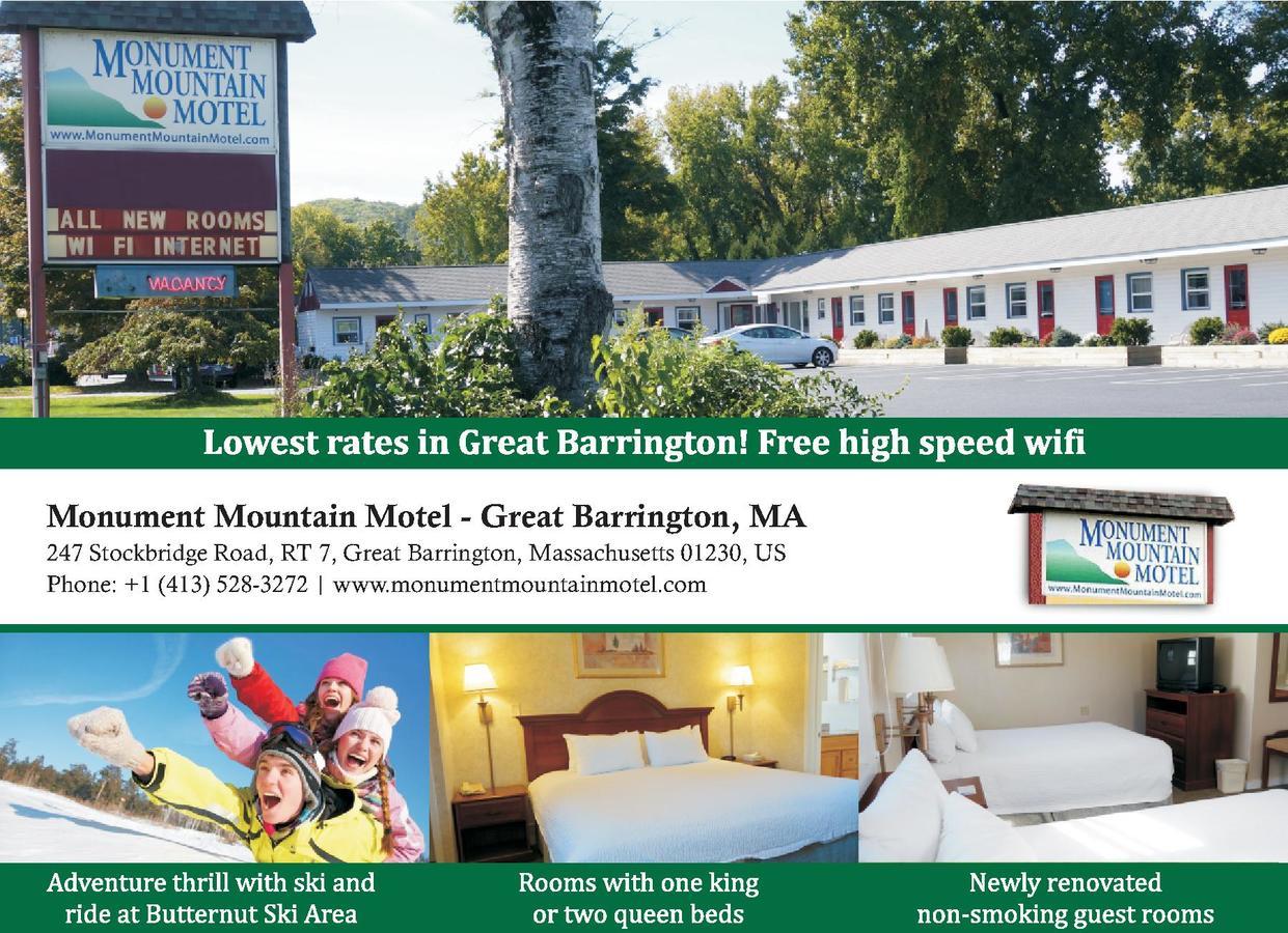 Monument Mountain Motel Грейт-Баррингтон Экстерьер фото
